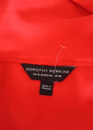 Нова червона блузка на запах dorothy perkins2 фото