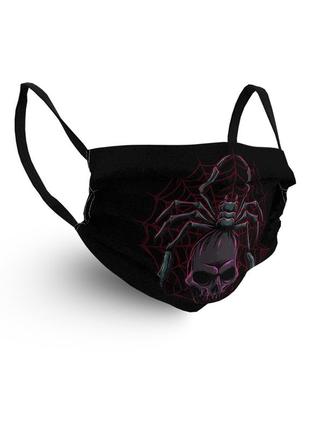 Дизайнерська маска для обличчя spiderskull 21 фото