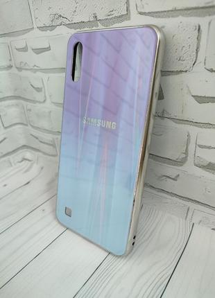 Чехол samsung a10 aurora glass