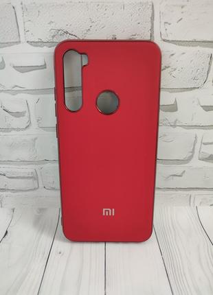 Чехол xiaomi redmi note 8 matte logo