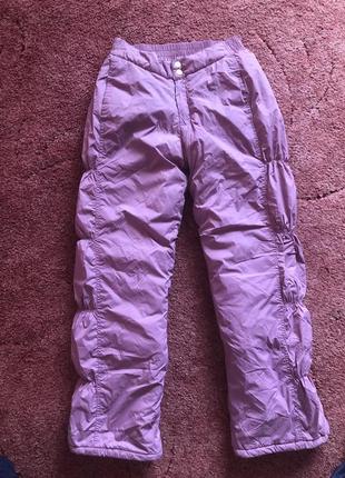 Теплые детские штаны