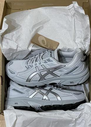 Asics gel-venture 6 (weiß / silber)1 фото