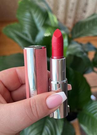 Помада для губ givenchy le rouge sheer velvet lipstick1 фото