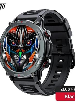 Тактичні smart watch zeus 4 pro з amoled екраном ,smart watch тактичний брьоньований