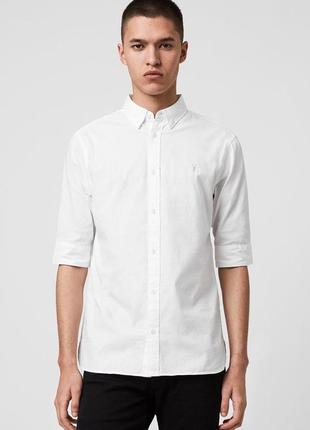 Рубашка белая из коллекции allsaints