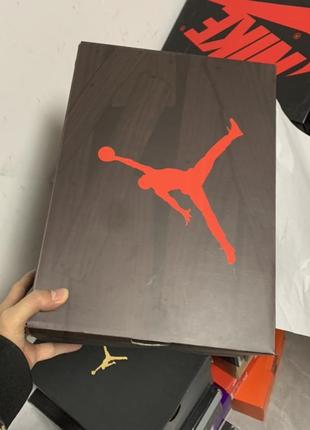 Кроссовки nike air jordan 5 retro raging bull red aj5 джордан ретро красные10 фото