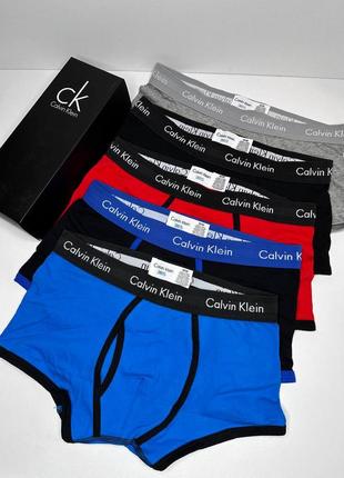 Трусы боксеры calvin klein 365 collection - 5 шт в коробке1 фото