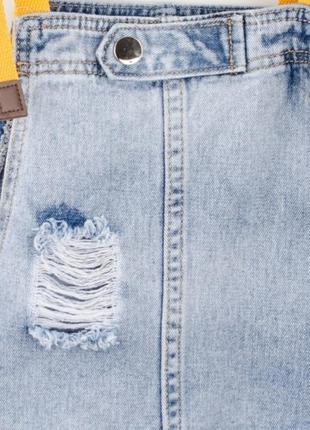 Стильний джинсовий комбінезон сарафан модний хіт 20203 фото