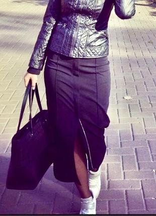 Плотная юбка zara, размер s