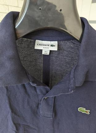Lacoste polo футболка оригинал2 фото