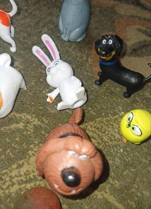 Колекція фігурок іграшок звірятки з мультфільму 5-10см9 фото