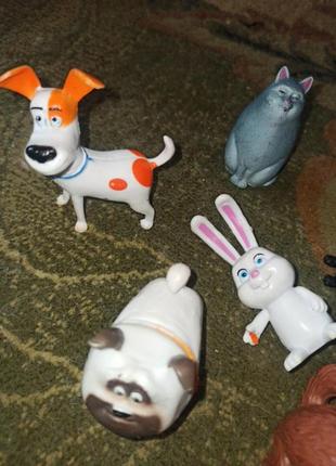 Колекція фігурок іграшок звірятки з мультфільму 5-10см10 фото