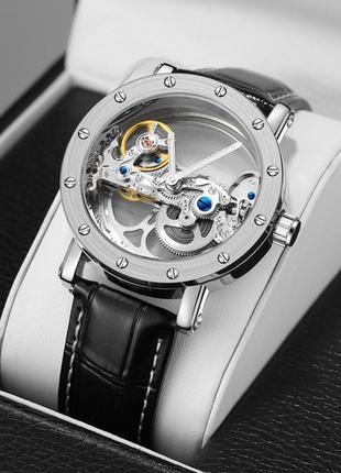 Годинник наручний forsining air silver ii