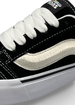 Женские кроссовки vans vault x imran potato black white2 фото