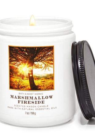 Ароматична свічка bath and body works marshmallow fireside1 фото