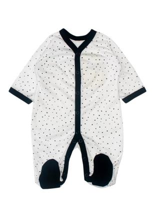 Чоловічок білий в горошок tm mishka