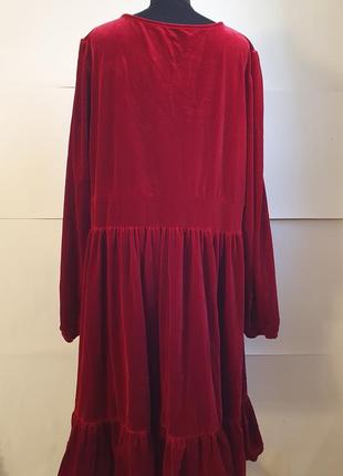 Велюрове оксамитове плаття р3xl6 фото