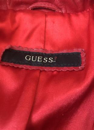 Кожаная курточка guess2 фото