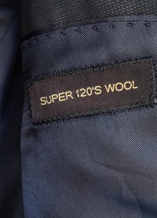 Чоловічий якісний піджак преміального бренду з тонкої вовни3 фото