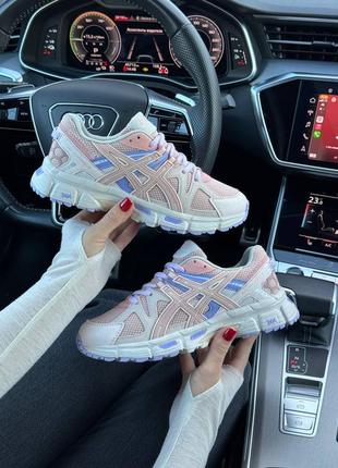 Женские кроссовки asics gel - kahana 8 beige pink