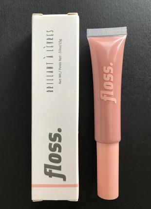 Блиск для губ floss lip gloss lax 15 г повнорозмірний2 фото