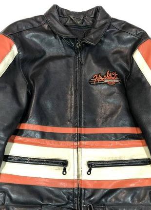 Spidi harley davidson moto leather jacket vintage racing bike motorcycle мотокуртка3 фото