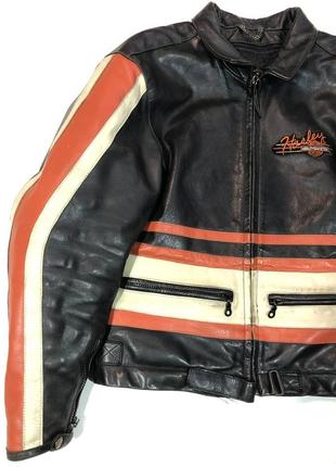 Spidi harley davidson moto leather jacket vintage racing bike motorcycle мотокуртка4 фото