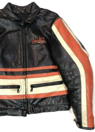 Spidi harley davidson moto leather jacket vintage racing bike motorcycle мотокуртка2 фото