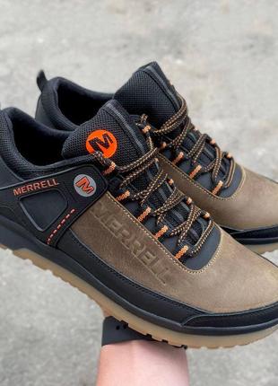 Чоловічі шкіряні кросівки merrell