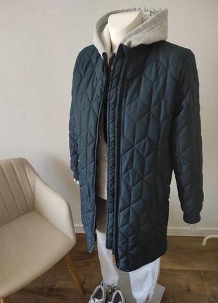 Женская куртка бомбер стёганое пальто4 фото