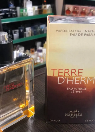 Hermes terre d'hermes eau intense vetiver💥оригинал 1,5 мл распив аромата затест6 фото