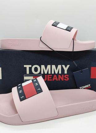 Стильные удобные шлепанцы tommy hilfiger оригинал4 фото