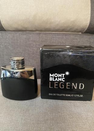 Montblanc legend туалетная вода 50 мл, оригинал