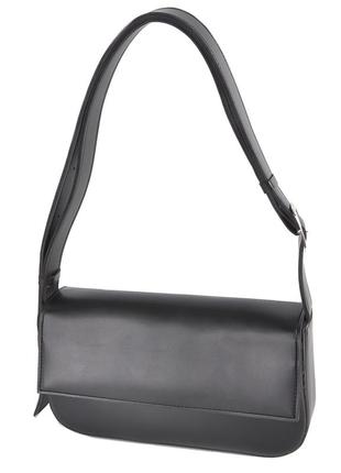 Стильний елегантний клатч жіночий якісна каркасна сумка жіноча маленька колір чорний