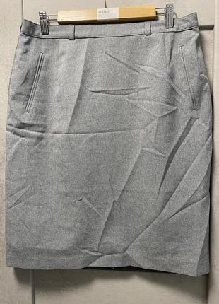 Юбка юбка серого цвета