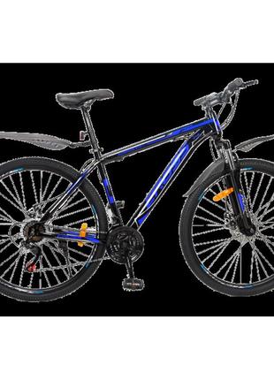 Cross велосипед cross stinger 27.5" 18" чорний-синій
