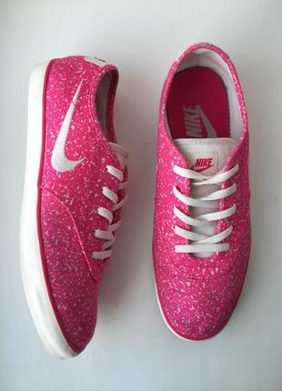 Красиві, яскраві кеди nike 37 розмір, оригінал рожеві найк