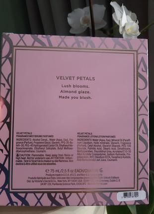 Подарочный набор victoria’s secret velvet petails6 фото