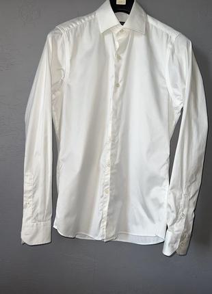 Нова біла рубашка сорочка египетський катон3 фото