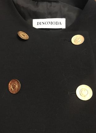 Dinomoda  полушерстяной жакетdinomoda3 фото