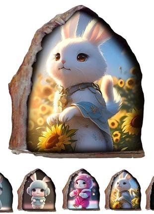 Картинка на стіну нора з кроликом