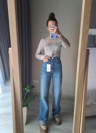 Джинси zara wide leg 32,34