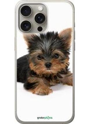 Чехол на iphone 15 pro max щенок йоркширского терьера "931u-3098-66187"