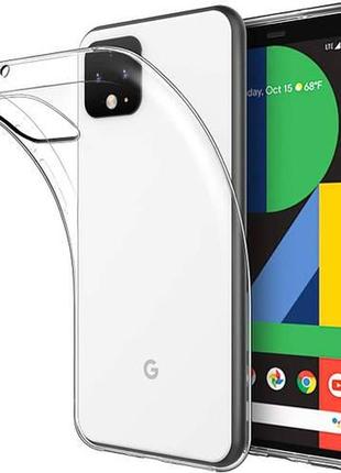 Прозрачный чехол для google pixel 4