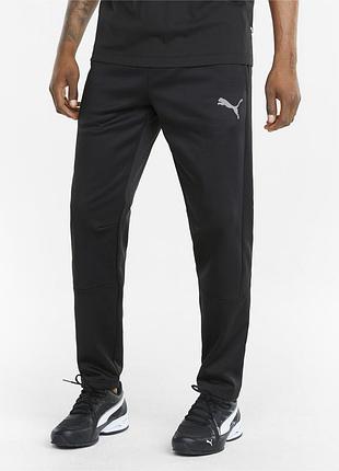 Штаны evostripe warm men's pants | цвет: черный | puma black | puma | арт: 589442_01