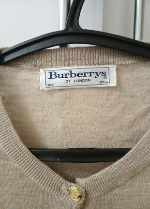 Люксовый кардиган burberrys