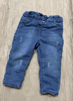 Утепленные джинсы для девочки lc waikiki