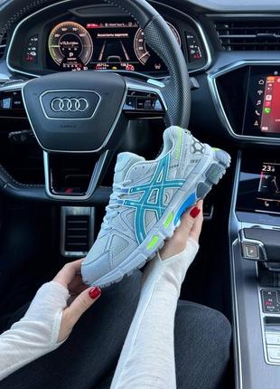 Женские кроссовки asics gel - kahana 8 gray mint7 фото