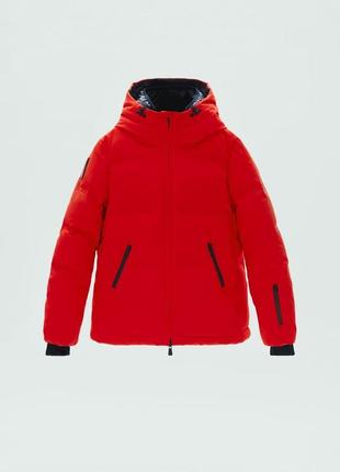 Пуховик ski collection windproof and waterproof recco® technology zara зара куртка лижна для лиж3 фото