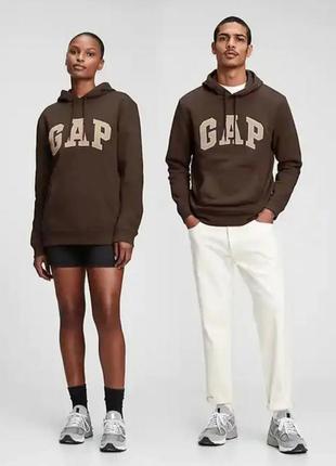 Худи gap цвета coffee brown